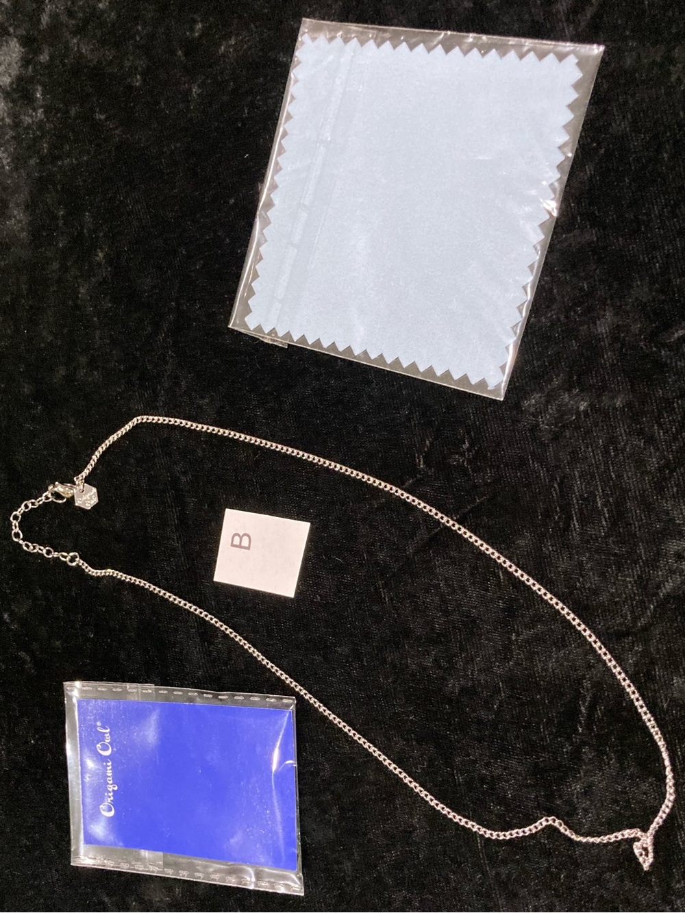 Origami Owl Silver Chain Necklace